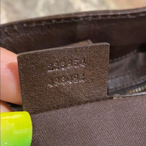 Beige/Ebony GG Canvas Interlocking G Large Tote - Picture 3 of 11